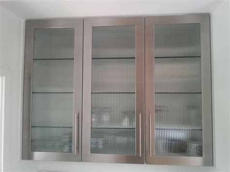 stainless steel cabinet door hardware|stainless steel cabinet doors custom made.